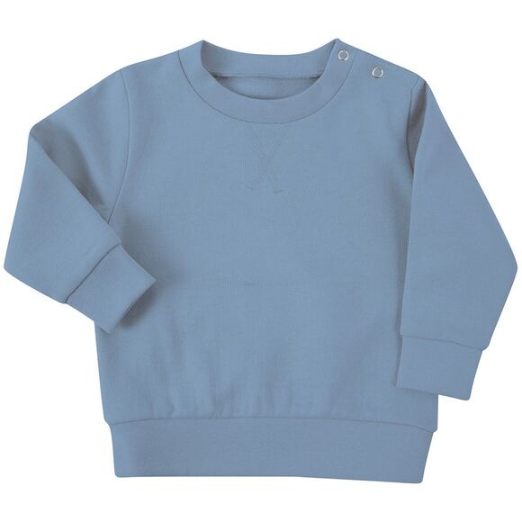 Larkwood Baby Sustainable Sweatshirt / Stone Blue - Picture 3 of 3